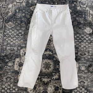 Old Navy Sky High Straight Jeans